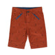 Jaxon Feather Print Cotton Bermudas (Brown)