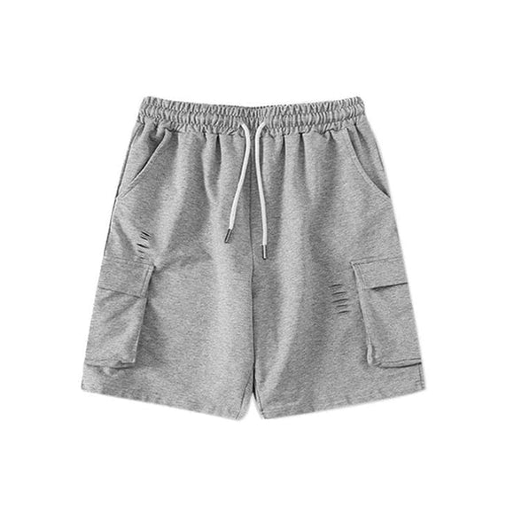 Kenji Drawstring Bermudas (Grey)