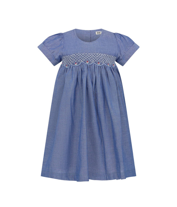 Kimora Classic Baby Doll Smocked Dress