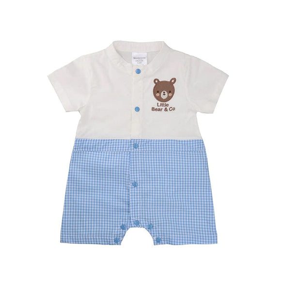 Little Bear & Co Baby Boy Cotton Onesie