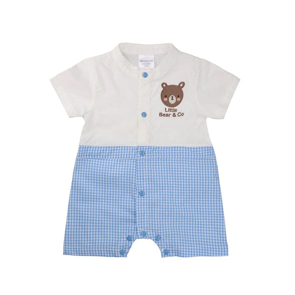 Little Bear & Co Baby Boy Cotton Onesie
