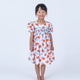 Marlene Red Flower Smocked Girl Dress