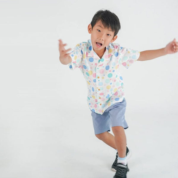 Aloha Boy Shirt - Maru Maru (White)