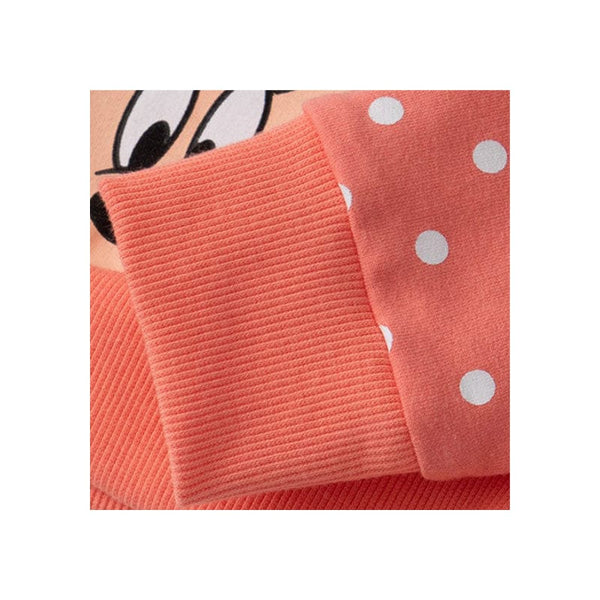 Minnie Mouse & Polkadot Pullover Top