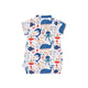 Ocean Animals Cotton Kimono Style Onesie