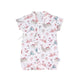 Ocean Wonderland Cotton Kimono Style Onesie