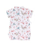 Ocean Wonderland Cotton Kimono Style Onesie