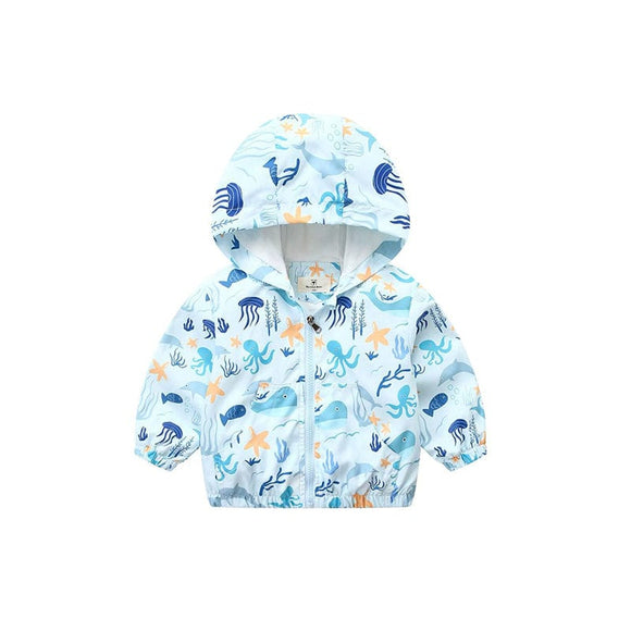 Ocean Wonderland Jacket (Light Blue)
