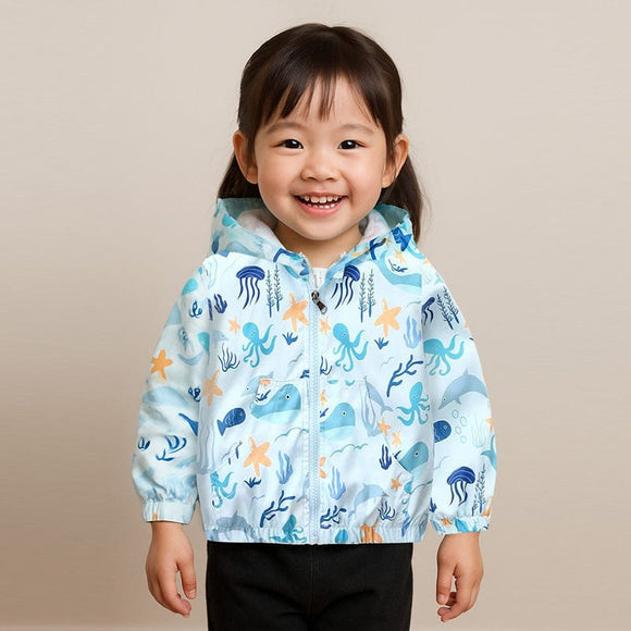 Ocean Wonderland Jacket (Light Blue)