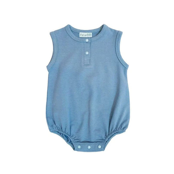 Ollie Bamboo Fibre Sleeveless Baby Onesie