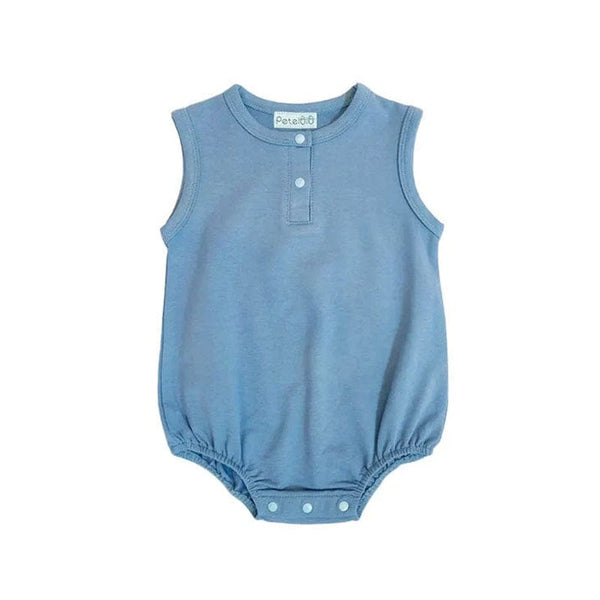 Ollie Bamboo Fibre Sleeveless Baby Onesie
