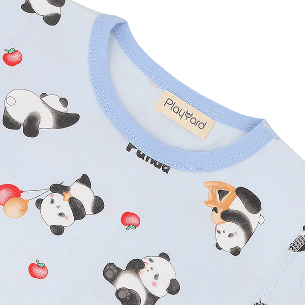Panda & Balloon Soft Cotton Pyjamas