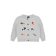 Parisian Puppies Cardigan (Grey)