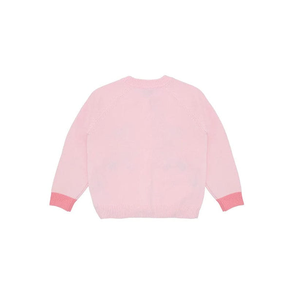 Petite Flora & Fern Cardigan (Pink)