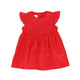 Petite Roses Baby Doll Dress (Red)