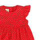 Petite Roses Baby Doll Dress (Red)