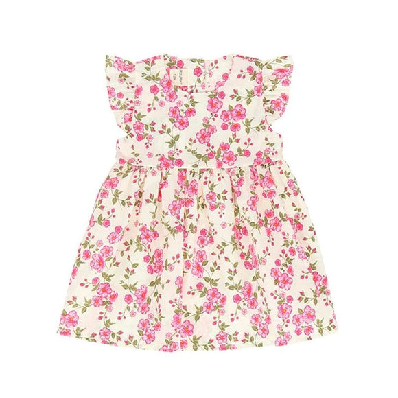 Petunia Baby Doll Dress (White)