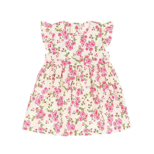 Petunia Baby Doll Dress (White)