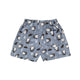 Pirate Penguin Pull Up Shorts (Grey)