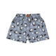 Pirate Penguin Pull Up Shorts (Grey)