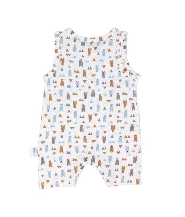 Playful Bears Cotton Sleeveless Onesie