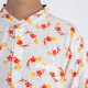 CNY Boy Shirt Mandarin Collar - Abundance Koi (Beige)