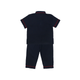 Cranes & Pine Tree CNY 2pc Set - (Navy)