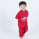 Cranes & Pine Tree CNY 2pc Set - (Red)