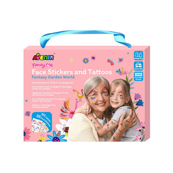 Nail Stickers and Tattoos - Fantasy Garden World