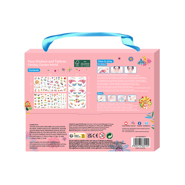 Nail Stickers and Tattoos - Fantasy Garden World