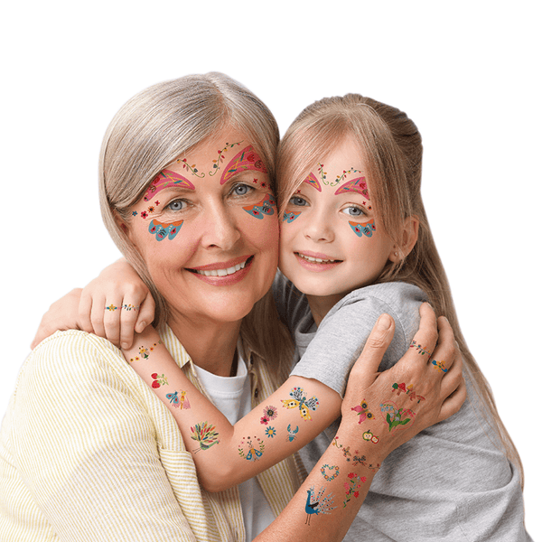 Nail Stickers and Tattoos - Fantasy Garden World