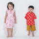 Festive Blooms CNY Baby Doll Dress - Pink