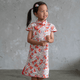 Festive Blooms Cheongsam (Beige)