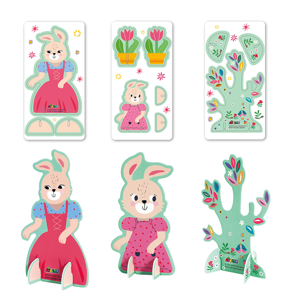 Avenir - Little Hands' Play Box Miss Bunny's Home