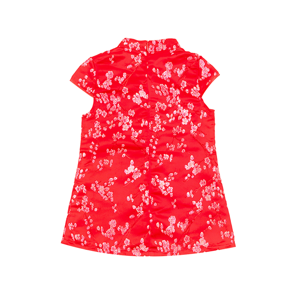 New Bloomed Blossoms Cheongsam (Red)