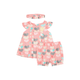 Patches Of Love Baby Girl 2pc Set - (Pink)