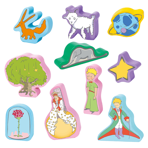 The Little Prince - Little Hands' Wooden Figures Play Box