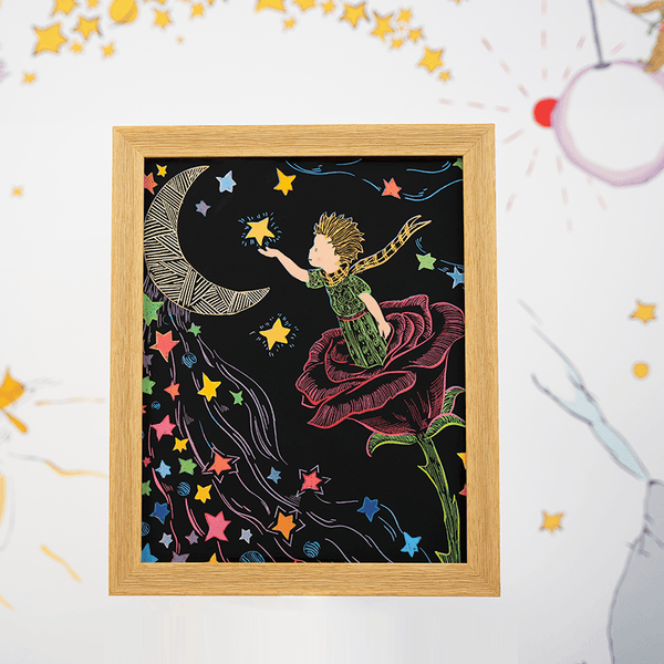 The Little Prince - Scratch Book