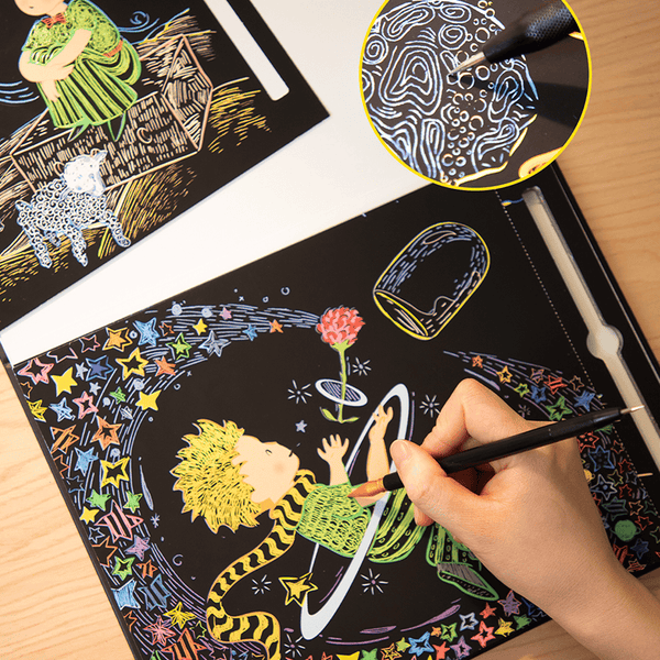 The Little Prince - Scratch Book