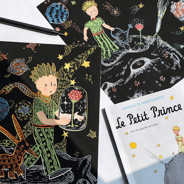 The Little Prince - Scratch Book