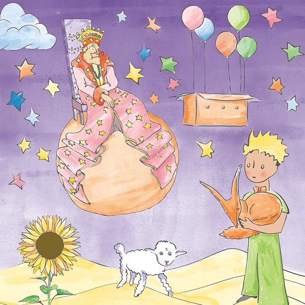 The Little Prince - Watercolour Painting