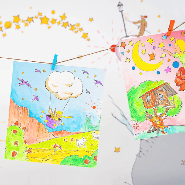 The Little Prince - Watercolour Painting