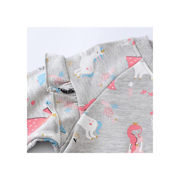 Enchanted Castles & Unicorn Pullover Top