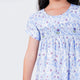 Raelynn Lilac Flower Motif Smocked Girl Dress