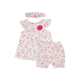 Rose Buds Baby Girl 2pc Set - (Pink)