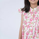 Ruffle Sleeve Button Down Petunia Dress