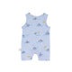 Sailboat Cotton Sleeveless Onesie
