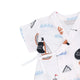 Sailboats Cotton Kimono Style Onesie