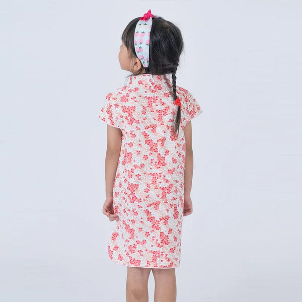 Sakura Flower Qipao (Peach)