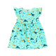 Shark & Fishes Baby Doll Dress (Mint)